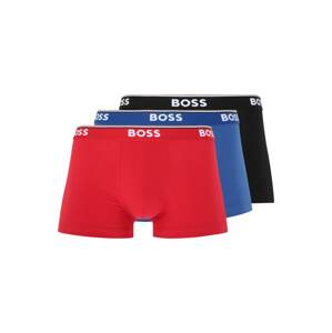 BOSS Boxeralsók 'Power'  kék / piros / fekete / fehér