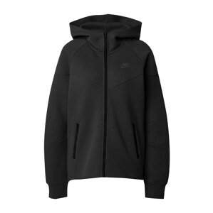 Nike Sportswear Átmeneti dzseki 'TECH FLEECE'  fekete