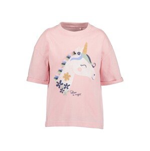 BLUE SEVEN Póló 'kl Md T-Shirt, Rundhals'  vegyes színek / rózsaszín