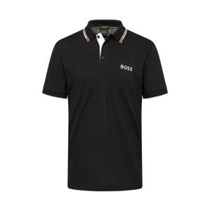 BOSS Green Póló 'Paddy Pro'  bézs / fekete / fehér
