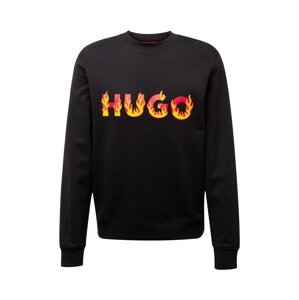 HUGO Tréning póló 'Ditmo'  narancs / vérvörös / fekete