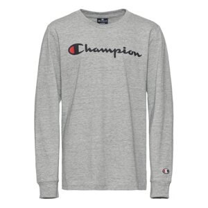 Champion Authentic Athletic Apparel Tréning póló  szürke melír / tűzpiros / fekete