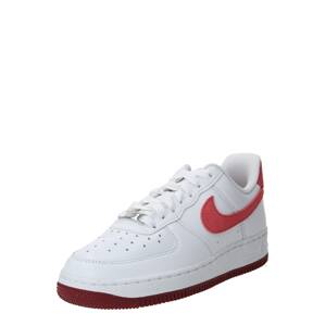 Nike Sportswear Rövid szárú sportcipők 'Air Force 1 '07'  piros / fehér