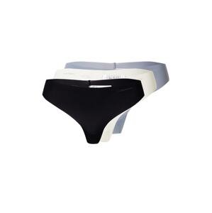 Calvin Klein Underwear String bugyik 'Invisibles'  szürke / fekete / fehér
