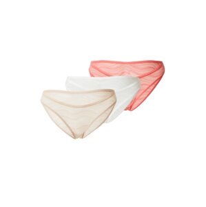 Calvin Klein Underwear Slip  bézs / piros / fehér