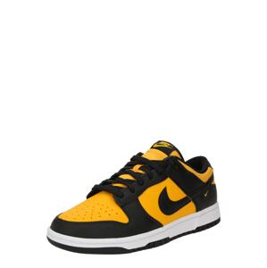 Nike Sportswear Rövid szárú sportcipők 'DUNK'  narancs / fekete