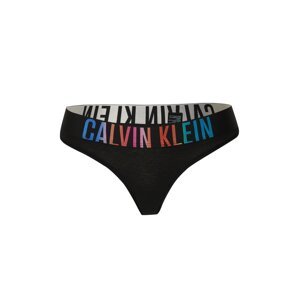 Calvin Klein Underwear String bugyik 'Intense Power Pride'  azúr / lila / neonpiros / fekete