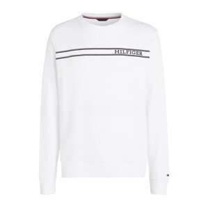 Tommy Hilfiger Underwear Tréning póló  burgundi vörös / fekete / fehér