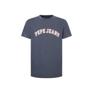 Pepe Jeans Póló 'CLEMENT'  bazaltszürke / pasztell-rózsaszín / piszkosfehér