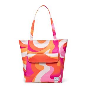 Herschel Shopper táska  narancs / rózsaszín / piros / fehér
