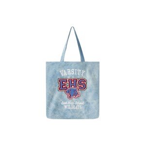 Bershka Shopper táska  kék / tengerészkék / piros / piszkosfehér