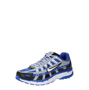Nike Sportswear Rövid szárú sportcipők 'P-6000'  kék / ezüstszürke / fekete / fehér
