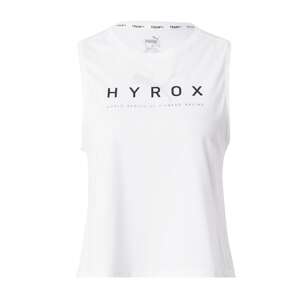 PUMA Sport top 'HYROX Triblend'  szürke / fekete / fehér