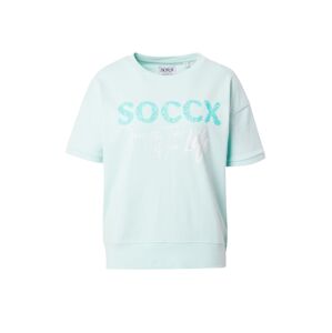 Soccx Tréning póló  zöld / menta / fehér
