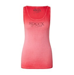 Soccx Top 'TA:MI'  világos-rózsaszín / vörösáfonya / fekete