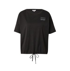 Soccx Oversize póló  szürke / fekete