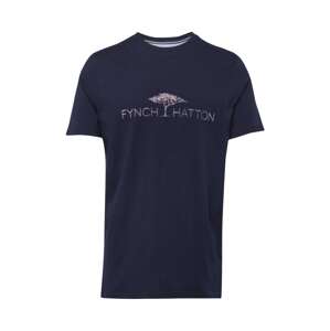 FYNCH-HATTON Póló  tengerészkék / lila melír / pasztell-rózsaszín