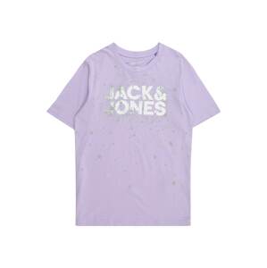 Jack & Jones Junior Póló 'SPLASH'  pasztellzöld / levendula / fehér
