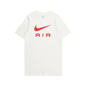Nike Sportswear Póló 'AIR FA22'  vérvörös / fehér
