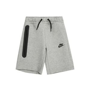 Nike Sportswear Nadrág 'Tech Fleece'  szürke / fekete