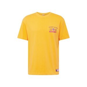 Tommy Jeans Póló 'ARCHIVE GAMES'  tengerészkék / aranysárga / piros / fehér