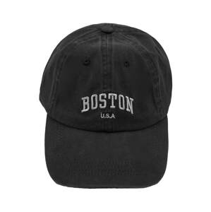 Pull&Bear Sapkák 'BOSTON'  szürke / fekete