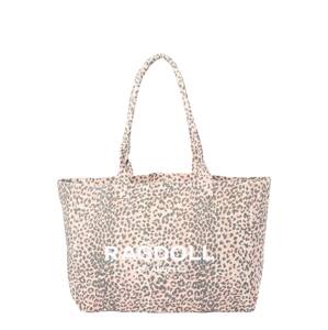Ragdoll LA Shopper táska  rózsaszín / rózsa / fekete / fehér