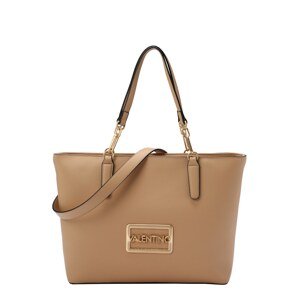 VALENTINO Shopper táska 'PRINCESA'  teveszín / arany / fekete