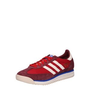 ADIDAS ORIGINALS Rövid szárú sportcipők 'SL 72 RS'  piros / burgundi vörös / fehér