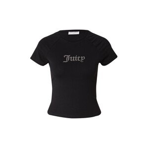 Juicy Couture Póló  fekete / ezüst