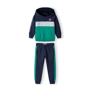 MINOTI Jogging ruhák  tengerészkék / zöld / fehér