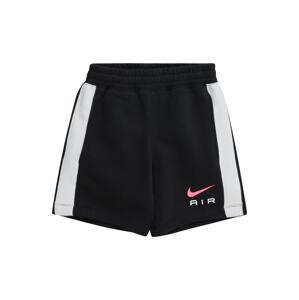 Nike Sportswear Nadrág 'AIR'  korál / fekete / fehér