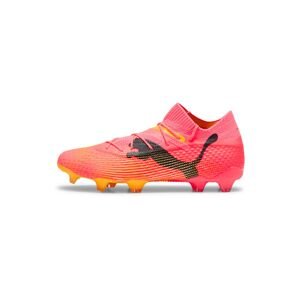 PUMA Futballcipők 'Future 7 Ultimate'  sárga / lazac / rózsaszín / fekete