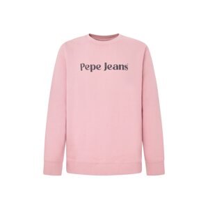 Pepe Jeans Tréning póló 'REGIS'  világos-rózsaszín / fekete