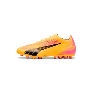 PUMA Futballcipők 'ULTRA MATCH'  aranysárga / világos-rózsaszín / fekete