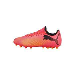 PUMA Futballcipők 'FUTURE 7 PLAY'  világos sárga / rózsaszín / fekete