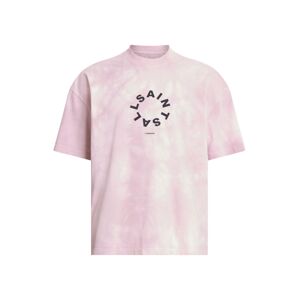 AllSaints Póló 'TIERRA'  rózsaszín / fekete / fehér