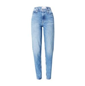 Calvin Klein Jeans Farmer 'MOM Jeans'  világos bézs / kék farmer / fehér