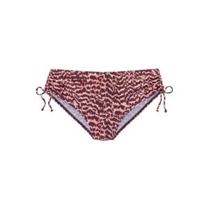 LASCANA Bikini nadrágok  rózsaszín / bordó