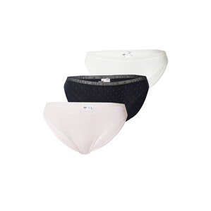 Tommy Hilfiger Underwear Slip  világos-rózsaszín / fekete / piszkosfehér