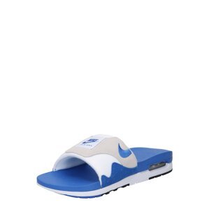 Nike Sportswear Papucs 'AIR MAX 1'  bézs / királykék / fehér