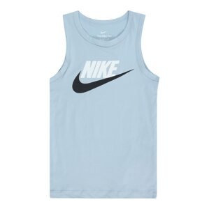 Nike Sportswear Póló 'ESSNTL HBR'  világoskék / fekete / fehér