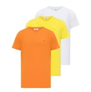 Daniel Hills Póló  sárga / narancs / fehér