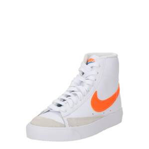 Nike Sportswear Sportcipő 'Blazer 77'  greige / neonnarancs / fehér