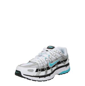 Nike Sportswear Rövid szárú sportcipők 'P-6000'  vízszín / szürke / fekete / fehér