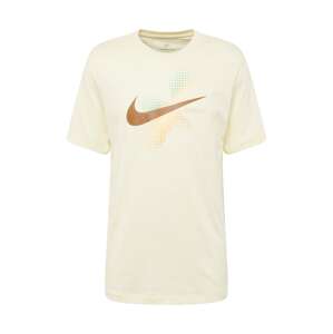 Nike Sportswear Póló 'SWOOSH'  ekrü / barna / menta / narancs