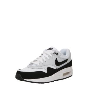 Nike Sportswear Sportcipő 'Air Max 1'  szürke / fekete / fehér