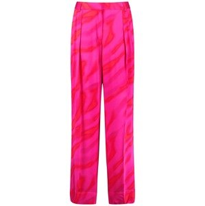 TAIFUN Élére vasalt nadrágok  rózsaszín / magenta