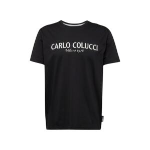 Carlo Colucci Póló 'Di Comun'  fekete / fehér