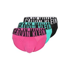 Calvin Klein Underwear Slip  menta / rózsaszín / fekete